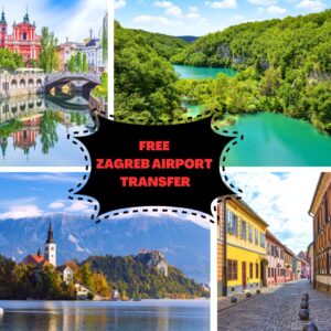 croatia slovenia private tour ljubljana lake bled plitvice national park trakoscan varazdin wine tasting